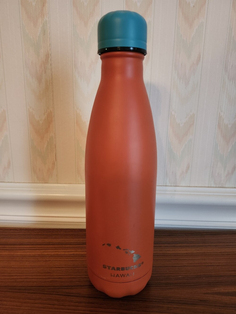 Starbucks Hawaii Swell Insulated Orange Stainless Steel Water Bottle New